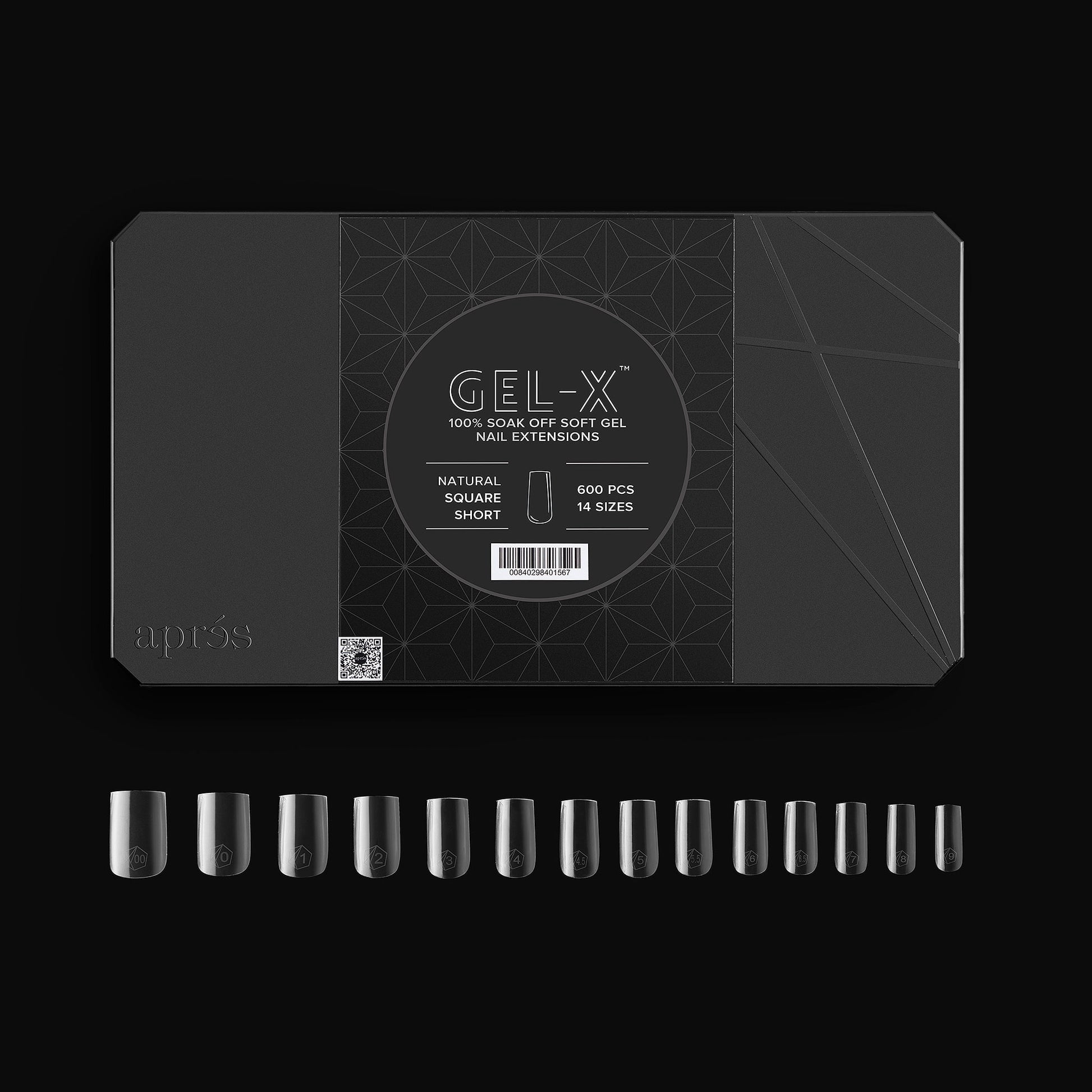 Apres Natural Square Short Gel Box