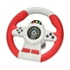 thumbnail image 3 of Volante de juguete de simulación, juego de simulación, multifuncional, eléctrico con música y luz para niños en edad preescolar de 2, 3 y 4 años rojo con base, 3 of 9
