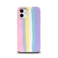 thumbnail image 1 of For iPhone 13 Rainbow Brighton Rock Liquid Silicone Cover Case, 1 of 5