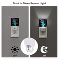 thumbnail image 3 of Fuzoiu Rex Dinosaur With Sunglasses Print Dusk to Dawn LED Night Light with Light Sensor, Energy-Efficient Touch-Safe Night Lamp for Home, Office, and Kids' Rooms-EU, 3 of 7