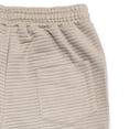 thumbnail image 5 of vdgthytj Mens Athletic Pants Drawstring Elastic Waist Side Striped Texture Running Outdoor Sport Tapered Trousers with Pockets(Large,Khaki), 5 of 7