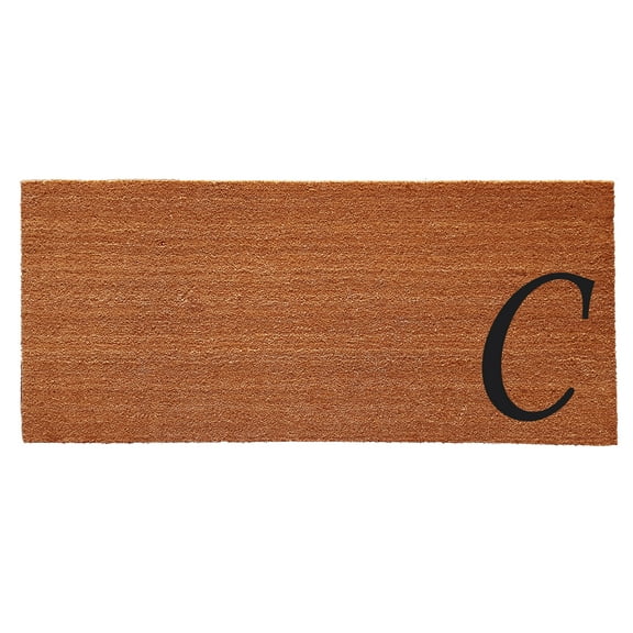 Urban Chic Monogram Doormat (Letter C)