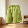 thumbnail image 2 of Daiosportswear Men'S Summer Quick Dry Nylon Shorts, Elastic Drawstring Waist Breathable Sports Shorts with Deep Pockets, for Running, Gym and Casual Wear Green M(M), 2 of 5