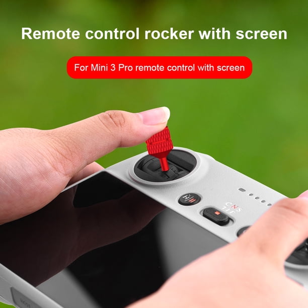 Palanca De Mando Control remoto Thumb Rocker Stick Aleación de aluminio Thumb Sticks para DJI Mini 3 Pro