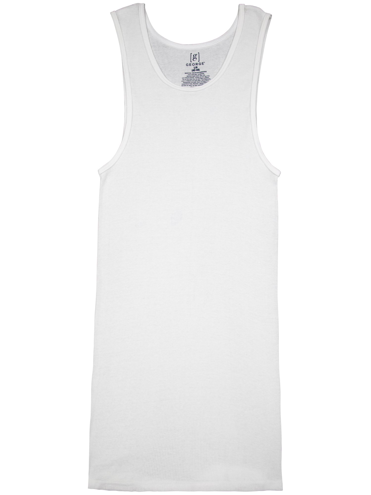 George Men's A-Shirt, 6-Pack photo 3