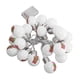 thumbnail image 1 of Luces navideñas alimentadas por batería, 9.8 pies, 20 LED, bombilla de bola, cadena de luces LED, bombilla de bola LED, cadena de luces de hadas, características de vanguardia, 1 of 12