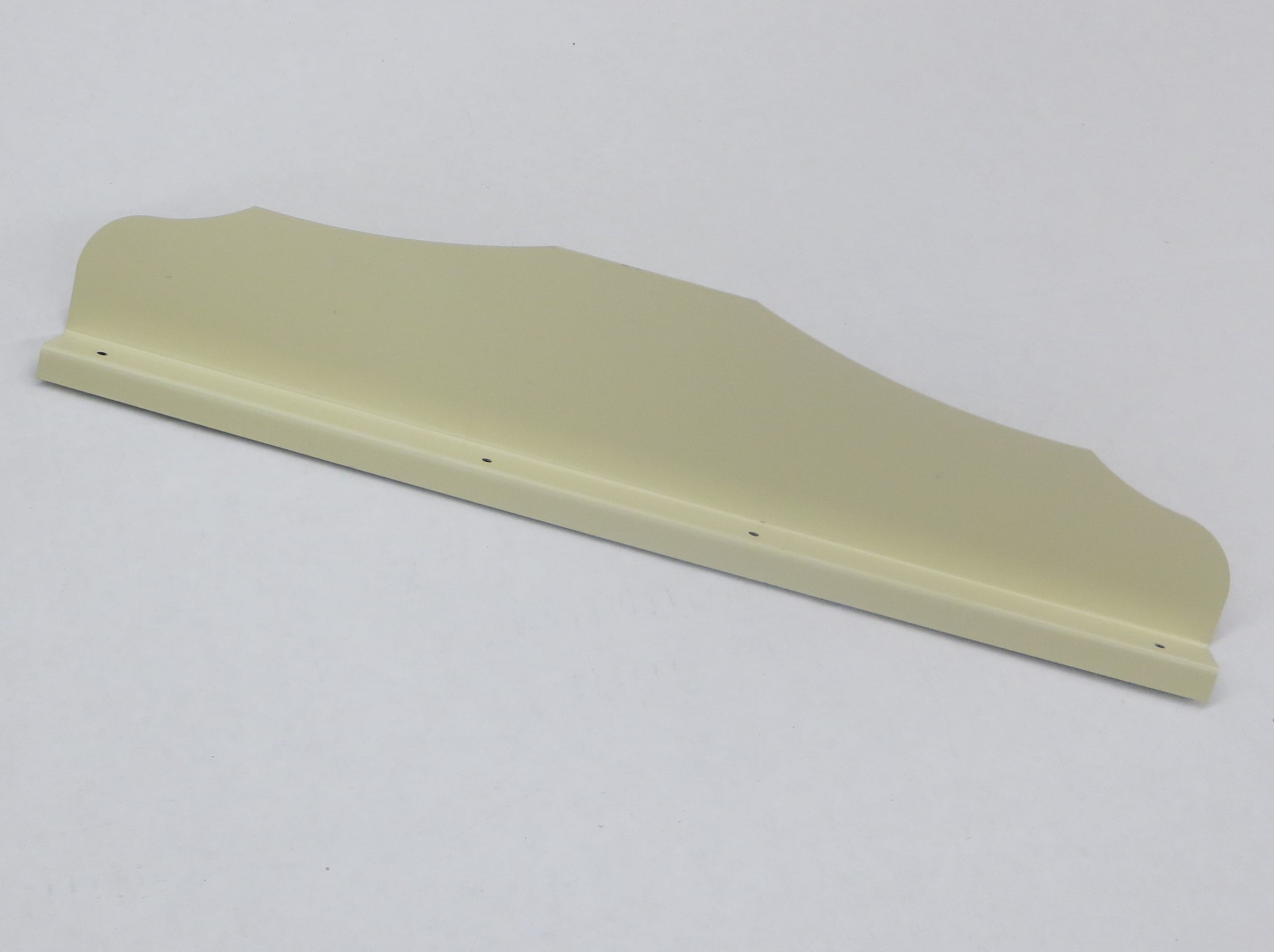 Straight Ornamental Gutter Valley Splash Guard CLASSIC CREAM 12 ct