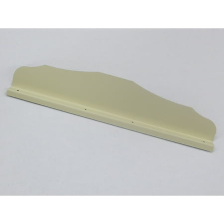 Straight Ornamental Gutter Valley Splash Guard CLASSIC CREAM - 12 ct