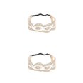 thumbnail image 3 of Sonducket Diademas de encaje Elástico Spa Diadema Accesorio de moda Turbante para mujeres niñas Type3 NO3, 3 of 6