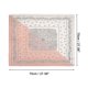 thumbnail image 4 of Ofertas Únicas 1 Pc Bufanda Estampada Rosa Blanca, 4 of 5