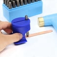 thumbnail image 2 of 4X Accesorio de Estampado de Metal Strike Jig Guardamanos DIY para Estampado Manual de Bloque de Banco de Acero - 7X7Mm, 2 of 5