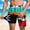 (New29)Multicolor, variant on Thousandth Men's 2 in 1 Swim Trunks Casual Trendy Quick Dry Board Shorts Compression Liner Elastic Drawstring Loose Summer Vacation Pants for Swimming Surfing