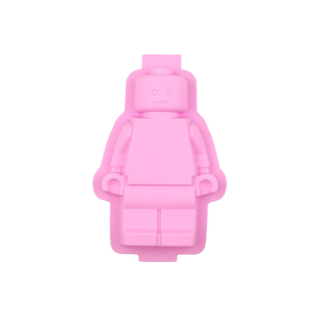 Ounissouiy Molde de pastel de silicona con forma de Robot, utensilios para hornear helados, herramienta de decoración de Chocolate y galletas, Herramientas y accesorios para hornear