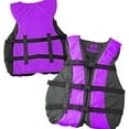 thumbnail image 3 of Hardcore Water Sports USCG Type III Adult Life Jacket, Orange, 4 Pack, 3 of 5