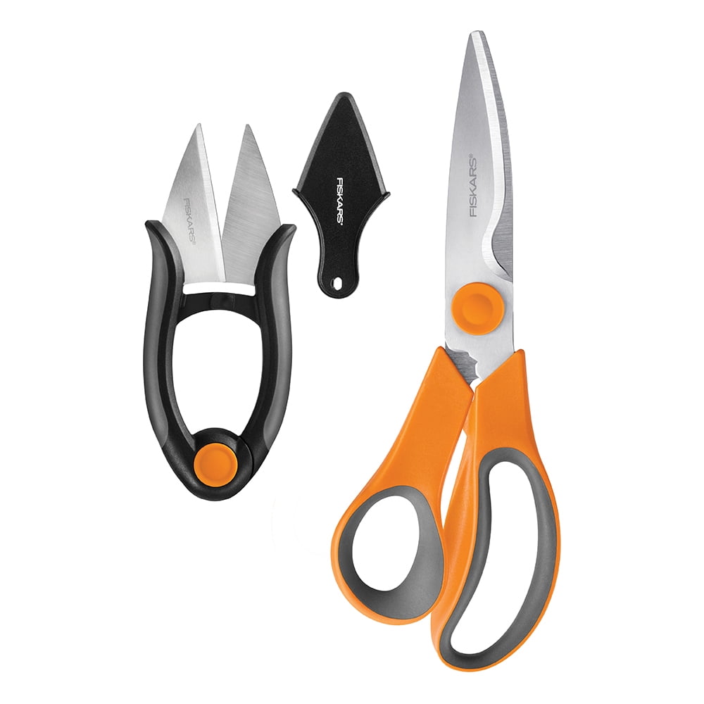 Fiskars Allpurpose Kitchen Shears & Fastprep Kitchen Shears (5") Set