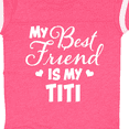 thumbnail image 4 of Inktastic My Best Friend is My Titi with Hearts Boys or Girls Baby Bodysuit, 4 of 5