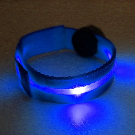 EONQY LED Armband, USB Rechargeable 3 Lighting Modes Reflective Armbands, Safety High Visibility Led Arm Band for Night Running Cycling