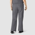 thumbnail image 2 of Wink Origins Romeo - Women's Flare Leg Cargo Scrub Pant, Pewter, S Tall, 2 of 5