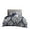 Blue, variant on Gracie Mills Muriel Damask Dreams 7-Piece Cotton Printed Comforter Set - GRACE-9122