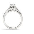 thumbnail image 3 of 1 Carat T.W. Diamond Classic Engagement Ring in 14kt White Gold, 3 of 5