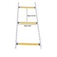 thumbnail image 3 of Rope Ladder,65 Feet Emergency Fire Escape Ladder Flame Resistant Safety Rope Ladder with Hooks,Fast to Deploy Sturdy and Strong Portable and Reusable, 3 of 9