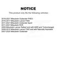 thumbnail image 2 of Transit Auto Front Bearing Lower Control Arm with Ball Joint Outer Tie Rod Sway Bar Stabilizer Link Kit (8Pc) for Car Mitsubishi Outlander RVR Lancer PHEV Sport Left Right Driver Passenger K77-101970, 2 of 10