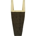 thumbnail image 3 of Ekena Millwork 8"W x 6"H x 16'L 3-Sided (U-beam) Riverwood Endurathane Faux Wood Ceiling Beam, Premium Walnut, 3 of 12