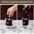 thumbnail image 6 of 4 Pcs Pioneer Flower Floral Print Pattern Kitchen Towels, Funny Microfiber Dish Towel Set, 18" X 26" Tea Towels, 6 of 6