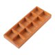thumbnail image 2 of Caja de almacenamiento de madera con 10 compartimentos, compartimento organizador decorativo con compartimentos para joyas y objetos de colección., 2 of 8