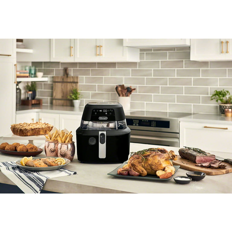  5 Qt Digital Air Fryer with Viewing Window, Black : Home &  Kitchen