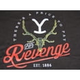 thumbnail image 6 of Yellowstone There's A Price To Pay For Revenge Men's Black T-shirt-Large, 6 of 6