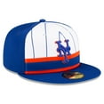 thumbnail image 3 of Men's New Era  White New York Mets 2025 Batting Practice 59FIFTY Fitted Hat, 3 of 6