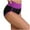 Purple, variant on Womens Brief Panties Plus Size High Waist Tummy Control Butt Lifting Seamless Comfortable Underwear Panties Hot Pink XL