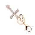 thumbnail image 4 of Gold Cross Keychain,Cross Crystal Rhinestone Key Craft Collection Cross Keychain True to Its Promise, 4 of 12