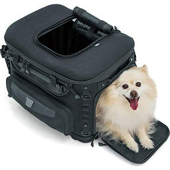 Kuryakyn 5288 Grand Pet Palace: Portable Weather Resistant Motorcycle Dog/C