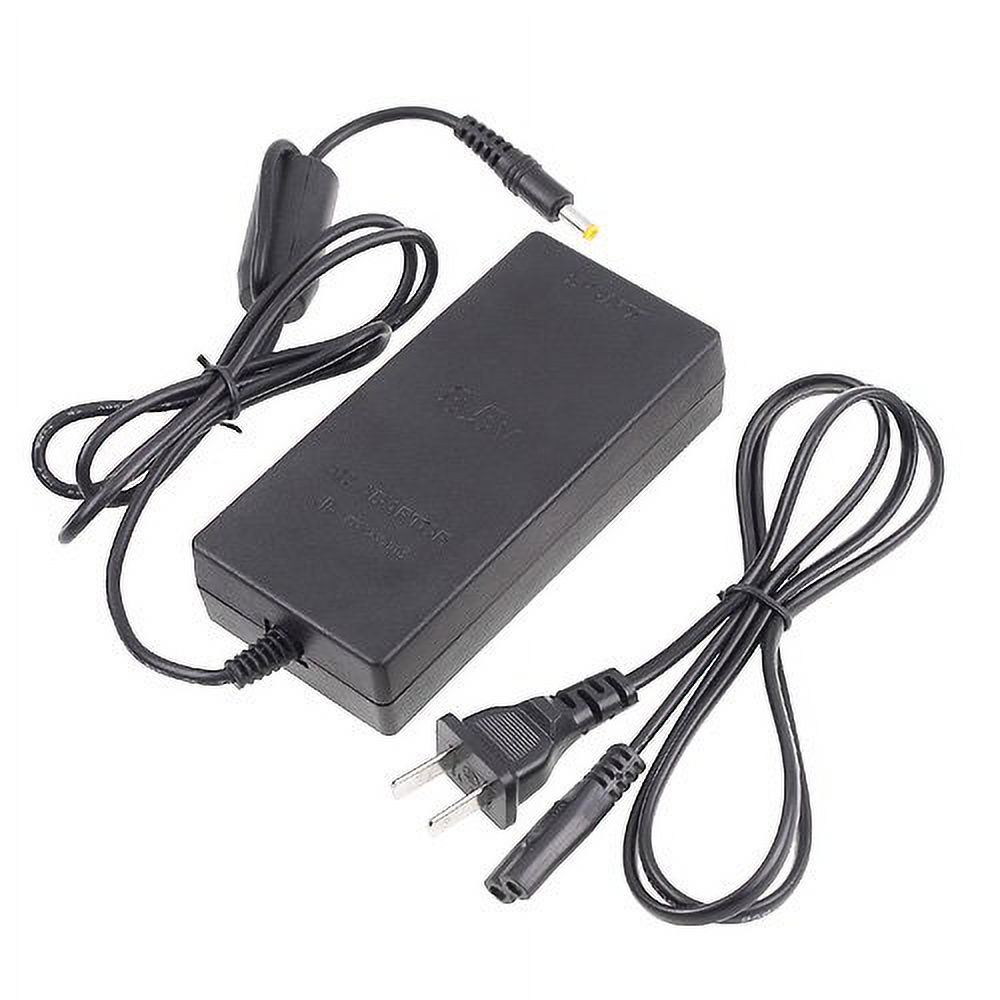 Cargador y adaptador de corriente delgado para Sony PS2 Playstation 2 3