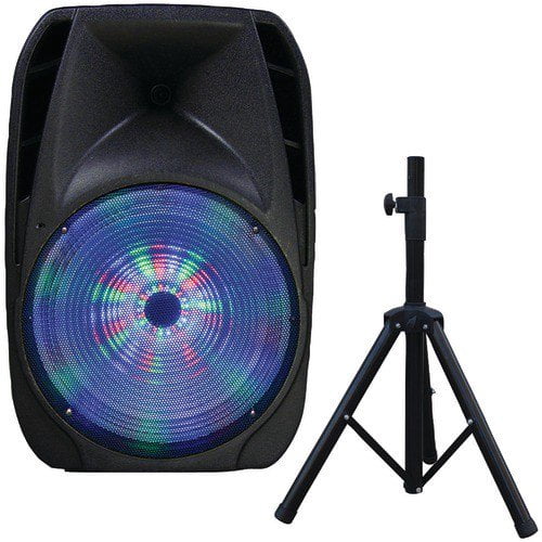 15IN BLTH DJ SPKR BLK - Walmart.com