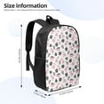 thumbnail image 2 of Xecao Cute Dinosaur print Travel Backpack, Large Computer Backpack for Men Women, College School Rucksack Book Bag, 2 of 5