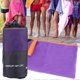 thumbnail image 4 of Toalla de baño de playa, toalla de microfibra, para exteriores, de secado rápido, de microfibra, para deportes de playa, natación, toallas de baño suaves, bloqueador solar de verano para viajes y ca, 4 of 5