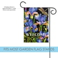 thumbnail image 5 of Toland Home Garden Iris And Dragonfly Flower Welcome Flag Double Sided 12x18 Inch, 5 of 5