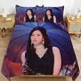 thumbnail image 1 of Jisoo Cozy Feel Structure Light Touch Breathable Handling Duvet Cover Sets Rest Pack, 1 of 5