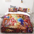 thumbnail image 3 of Funda de edredón con dibujos animados de Sonic Game, juego de edredón y funda de edredón, juego de cama para el dormitorio, juego de cama para niños, niñas y niños, regalo de vacaciones, 3 of 5