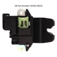 thumbnail image 3 of Rear Trunk Lock Actuator, Rear Tailgate Trunk Latch Metal 81230 3X010  For Elantra Sedan 2011 To 2016, 3 of 8