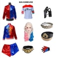 thumbnail image 3 of Escuadrón Suicida Harley Quinn Niños Joker Niñas Disfraz De cosplay De Halloween, 3 of 4