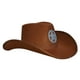 thumbnail image 2 of Sombrero de vaquero Dress Up America Sheriff Marrón, 2 of 4