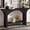 Black, variant on Tarnorci 55" Console Tables for Entryway Hallway, Living Room, black