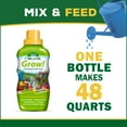 thumbnail image 5 of Espoma Organic Grow! Liquid Concentrate Plant Food - All Purpose Fertilizer for Indoor & Outdoor Plants. for Organic Gardening. 16oz Bottle Pack of one, 5 of 5