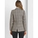 thumbnail image 5 of Blazers para mujer Chaqueta tipo blazer a cuadros con solapa con muesca Boyfriend marrón XS, 5 of 6