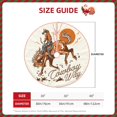 thumbnail image 2 of Fotbe Cowboy Riding Horse Pattern Christmas Tree Skirt, Tree Skirts Plush Christmas Decorations, Christmas Tree Skirts Xmas Decorations Holiday Party Decor-30", 2 of 6