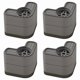 thumbnail image 1 of Base para Lavadora de 4 Piezas para Baño, Universal, Antideslizante, Amortiguadora, con Reducción de Ruido y Patas Ajustables en ., 1 of 1